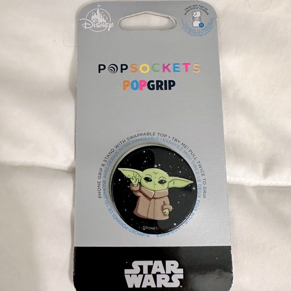 Popsocket - Baby Yoda - Popgrip - Swappable NWT - Picture 1 of 3
